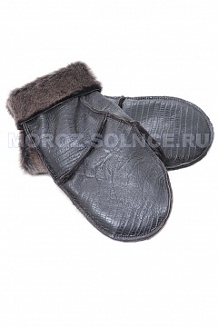 Изображения ВАРЕЖКИ ИЗ КОЖИ 12-O-1